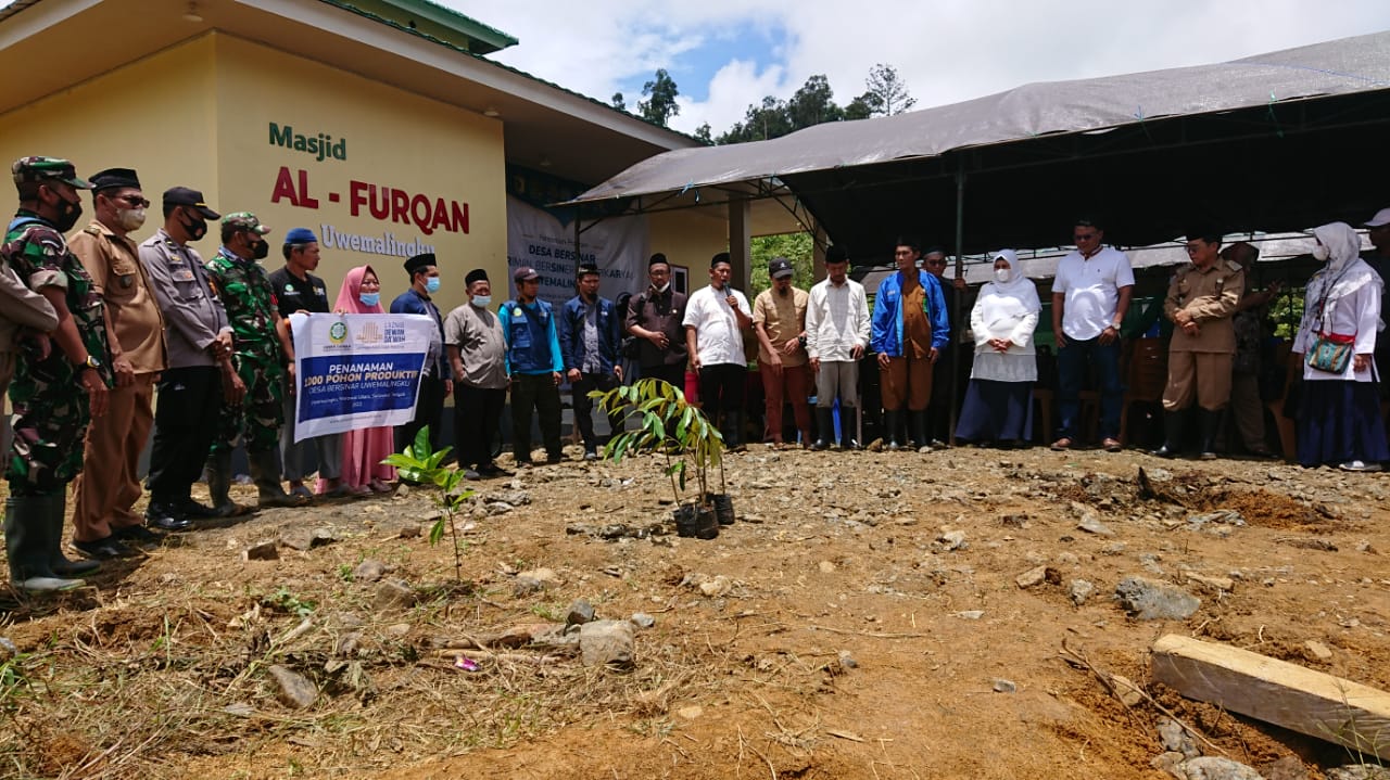 Peresmian masjid muallaf di Morowali Utara